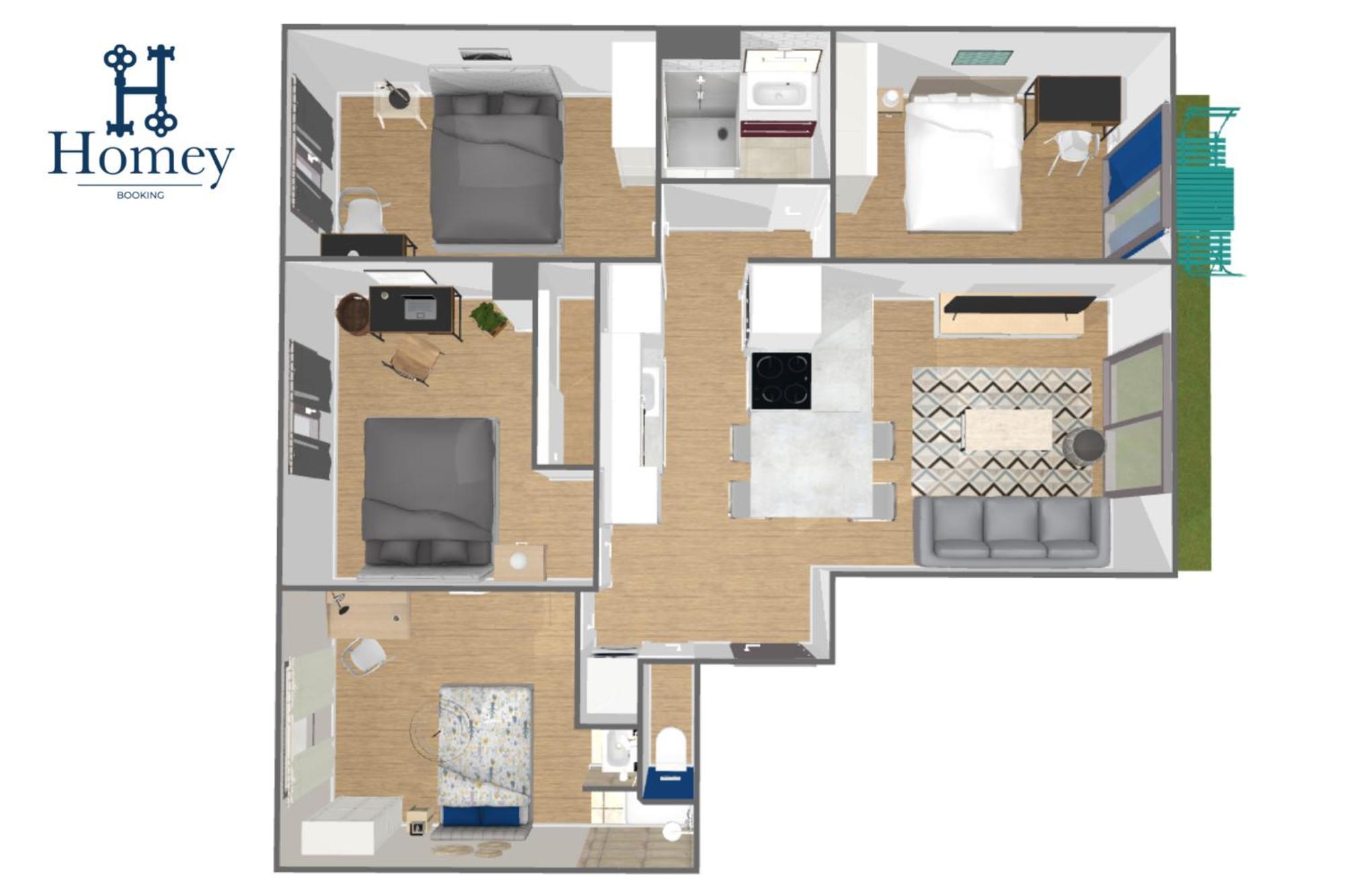 Homey La Coloc Du 40 - Colocation Haut De Gamme De 4 Chambres Uniques Et Privees - Proche Transports En Commun - Aux Portes De Geneve Анмас Екстериор снимка